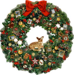 Kolli: 3 Festive Wildlife Wreath