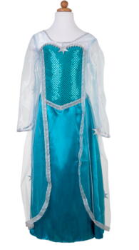 Kolli: 2 Ice Queen Dress With Cape, Size 5-6