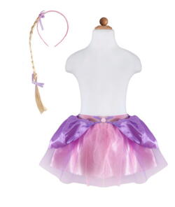Kolli: 2 Rapunzel Skirt With Braid, Size 4-6