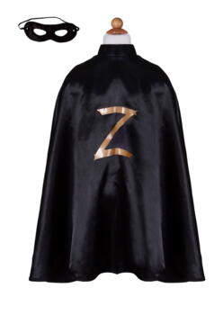 Kolli: 2 Zorro Cape & Mask, Size 5-6