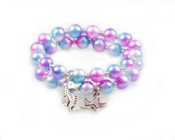 Kolli: 6 Mermaid Mist 2 Pcs Bracelet Set
