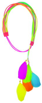 Kolli: 6 Technicolor Feather Fun Headband