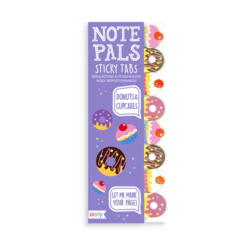 Kolli: 12 Note Pals Sticky Tabs - Conuts & Cupcakes