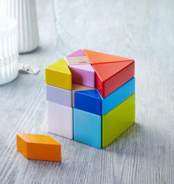 Kolli: 2 3D Arranging Game Tangram Cube