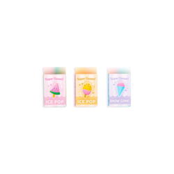 Kolli: 1 Sugar Joy Ice Cream Treats Mini Erasers - Display of 30