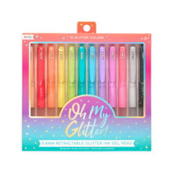 Kolli: 6 Oh My Glitter Gel Pens - Set of 12