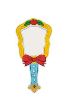 Kolli: 2 Snow White Princess Mirror