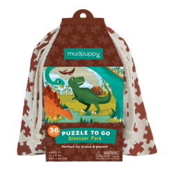 Kolli: 2 36 pcs Puzzle To Go/Dinosaur Park