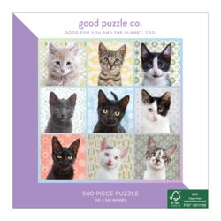 Kolli: 2 500 pc Puzzle/Cat Portraits