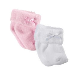 Kolli: 4 Set of socks, pink/white, 30-42 cm, 2 pair