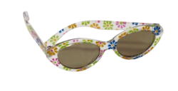 Kolli: 2 Sun glasses, flower design, 2-pcs.