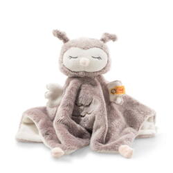 Kolli: 2 Soft Cuddly Friends Ollie owl comforter, rosé brown/cream