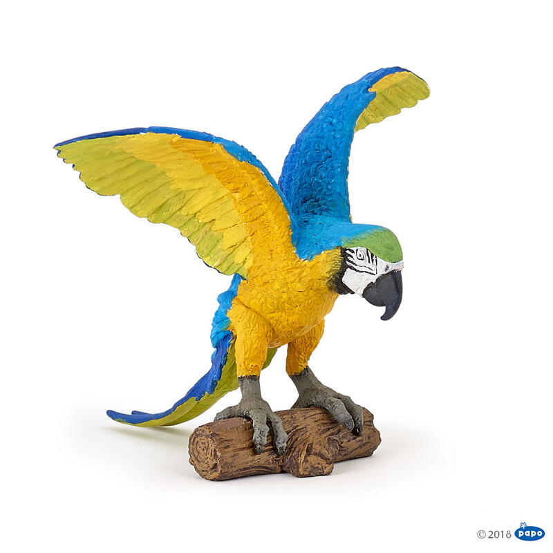 glimt grænse sød Kolli: 5 blue ara parrot