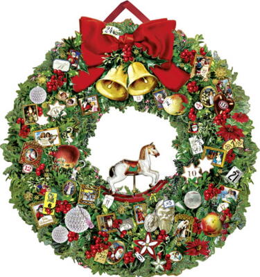 Kolli: 1 Christmassy Wreath- For Export