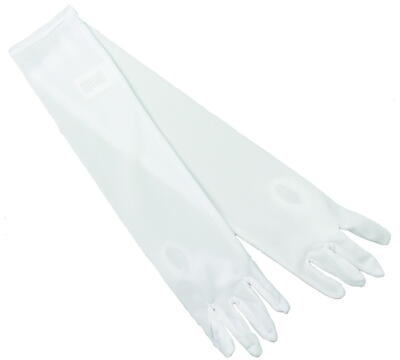 Kolli: 2 Storybook Princess Gloves, White