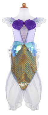 Kolli: 2 Mermaid Dress & Headband, Lilac, Size 7-8