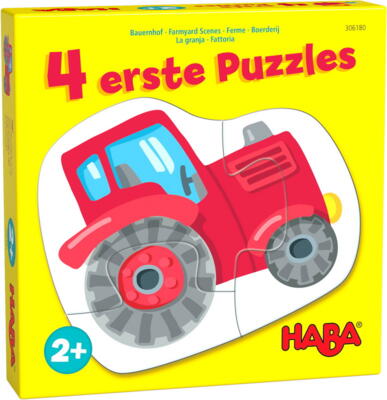 Kolli: 4 4 Little Hand Puzzles – Farmyard Scenes