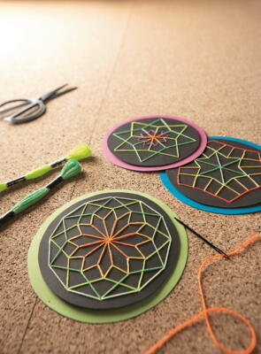 Kolli: 1 Embroidery Mandalas