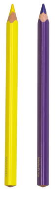 Kolli: 1 Pencil Set, 12 colors, three-sided