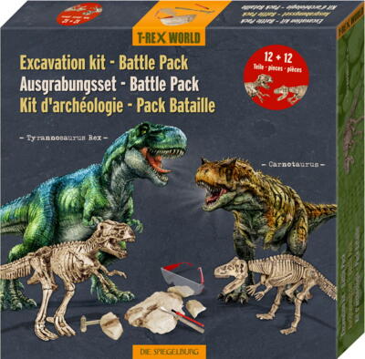 Kolli: 2 Battle Pack - Tyrannosaurus & Carnotaurus