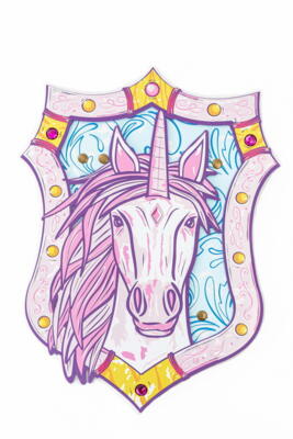 Kolli: 2 Enchanted Unicorn EVA Shield