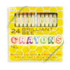 Kolli: 6 Brilliant Bee Crayons - Set of 24