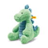Kolli: 2 Soft Cuddly Friends Spott stegosaurus, green/petroleum blue