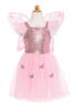 Kolli: 2 Pink Butterfly Dress/Wing, SIZE US 5-7