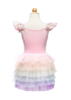 Kolli: 1 Rainbow Ruffle Tutu Dress, Pink/Multi, SIZE US 5-6