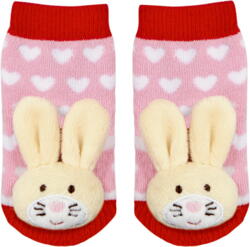 Kolli: 4 Rattle socks bunny one size (2-12 months)
