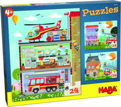 Kolli: 4 Puzzles Little Fire Station