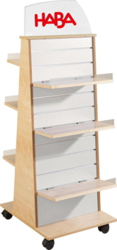 Kolli: 1 Slatted wall display without inlay shelves