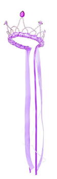 Kolli: 2 Ribbon Tiara, Lilac