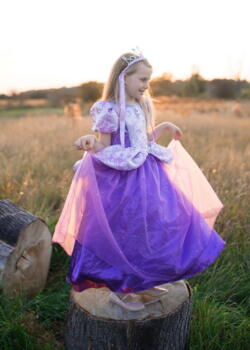 Kolli: 1 Royal Pretty Princess Dress, Lilac, Size 5-6