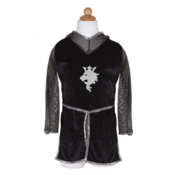 Kolli: 1 Silver Knight Tunic/Cape/Crown, SIZE US 5-6