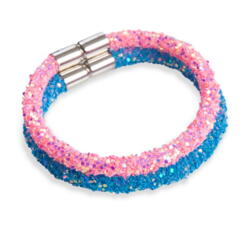 Kolli: 6 Blissful Crystal Bracelet, Assort.
