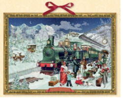 Kolli: 1 Nostalgic train - Merry Christmas …