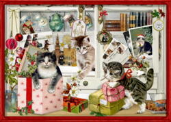 Kolli: 3 Christmas Kittens - A4 size Advent Calendar