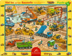 Kolli: 1 Frame puzzle Very busy at the cosntruction site (25 pieces)