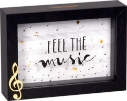 Kolli: 4 Savings box picture frame (All about music)