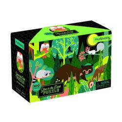 Kolli: 2 100 pcs Glow in Dark Puzzle/In the Forest