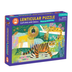 Kolli: 2 75 pcs Lenticular Puzzle/Cats Big & Small
