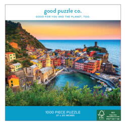 Kolli: 2 1000 pc Puzzle/Sunset At Cinque Terre