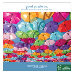 Kolli: 2 1000 pc Puzzle/Rainbow Umbrellas