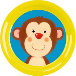 Kolli: 4 Plate - monkey