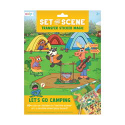 Kolli: 6 Set The Scene Transfer Stickers - Let's Go Camping