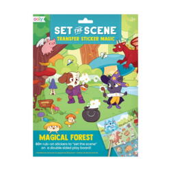 Kolli: 6 Set The Scene Transfer Stickers - Magical Forest