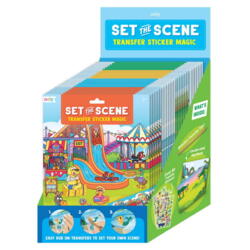 Kolli: 1 Set The Scene Transfer Stickers - Display - Loaded with 24 pcs