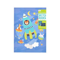 Kolli: 6 Doodle Pad Duo - Space Critters - Set of 2