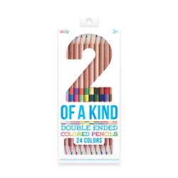 Kolli: 6 Two of a Kind Colored Pencils - Set of 12